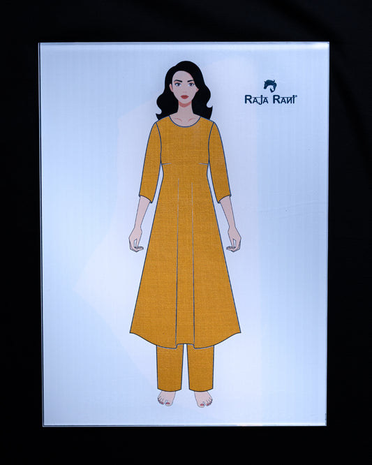Kurti Stencil
