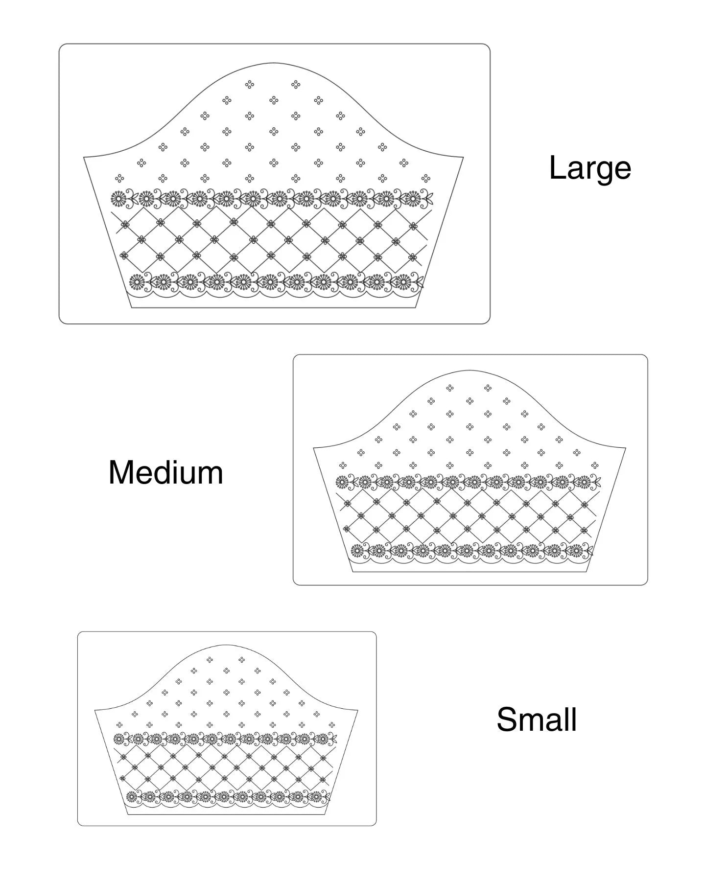 Lattice Motif Sleeve