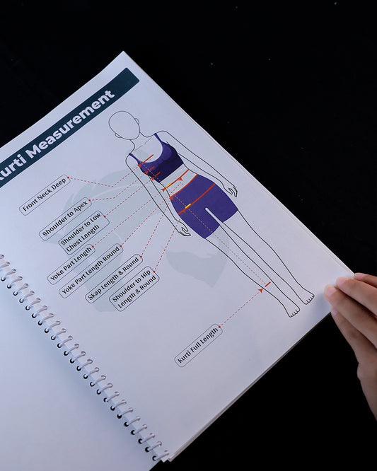 Fashion Design Measurement Book