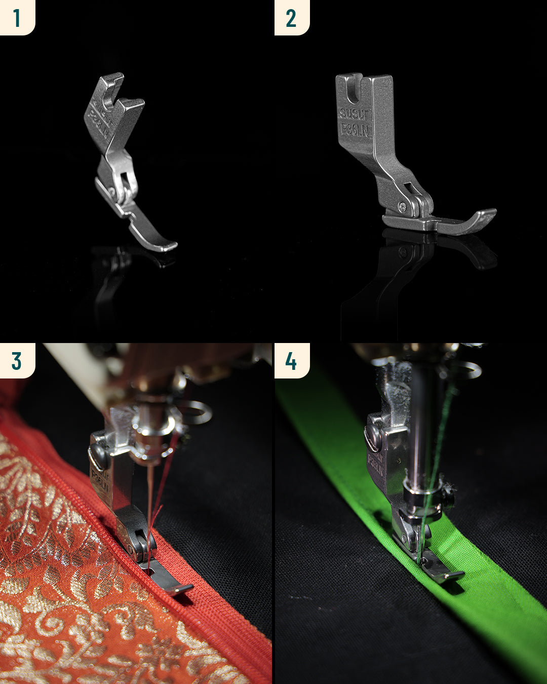 5 Piece Machine Presser Foot Set for Professional Sewing