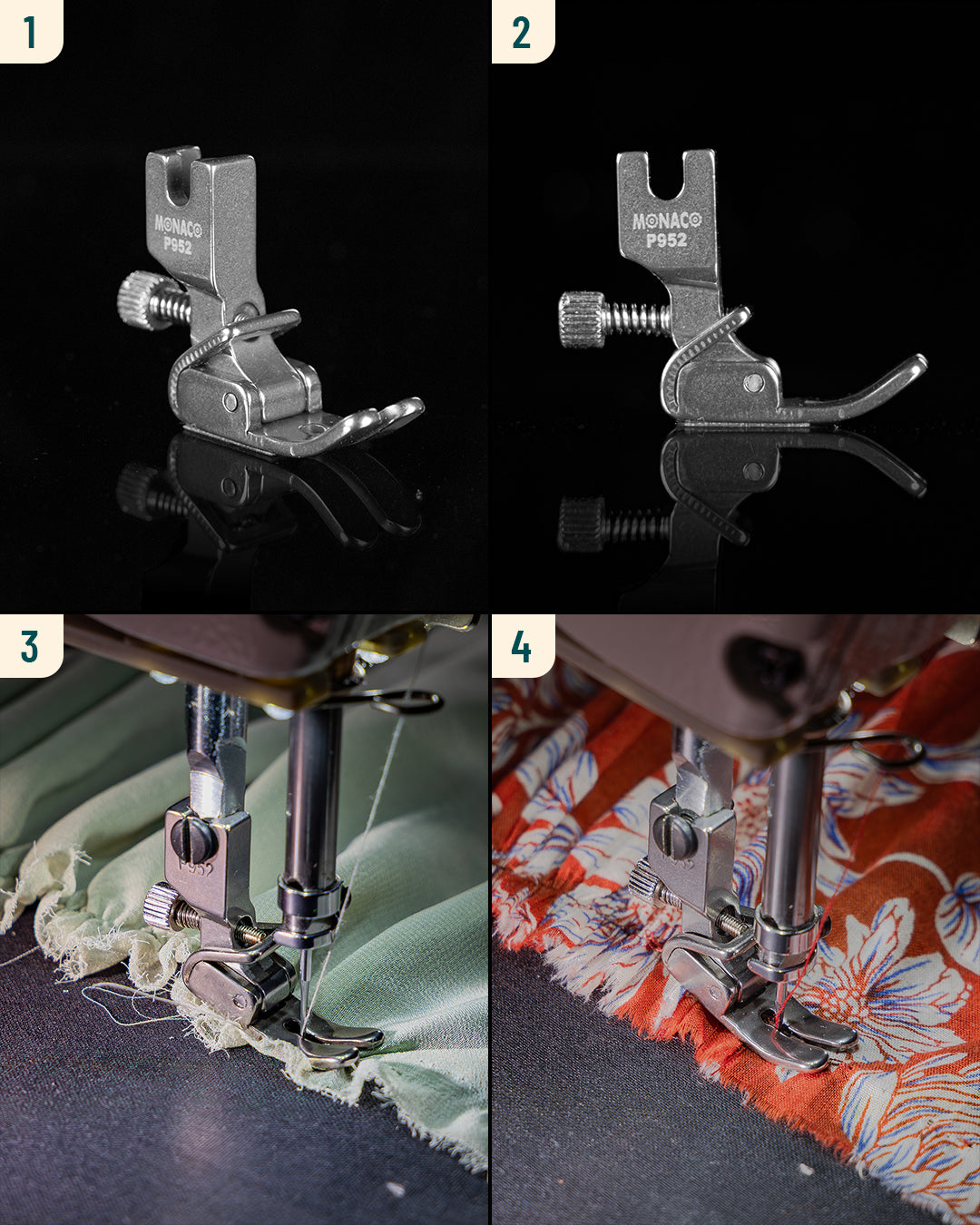5 Piece Machine Presser Foot Set for Professional Sewing