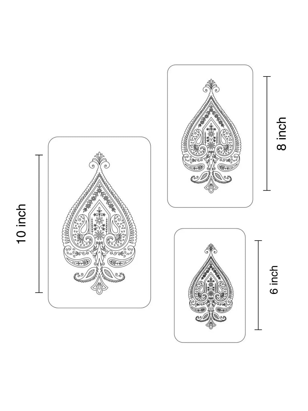 Paan Pallav Motif