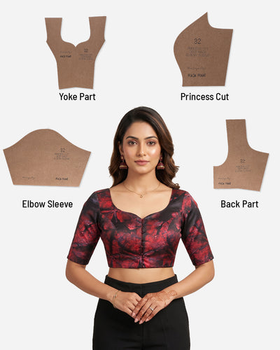 Princess Cut - Deep Neck - Elbow Sleeve Farma