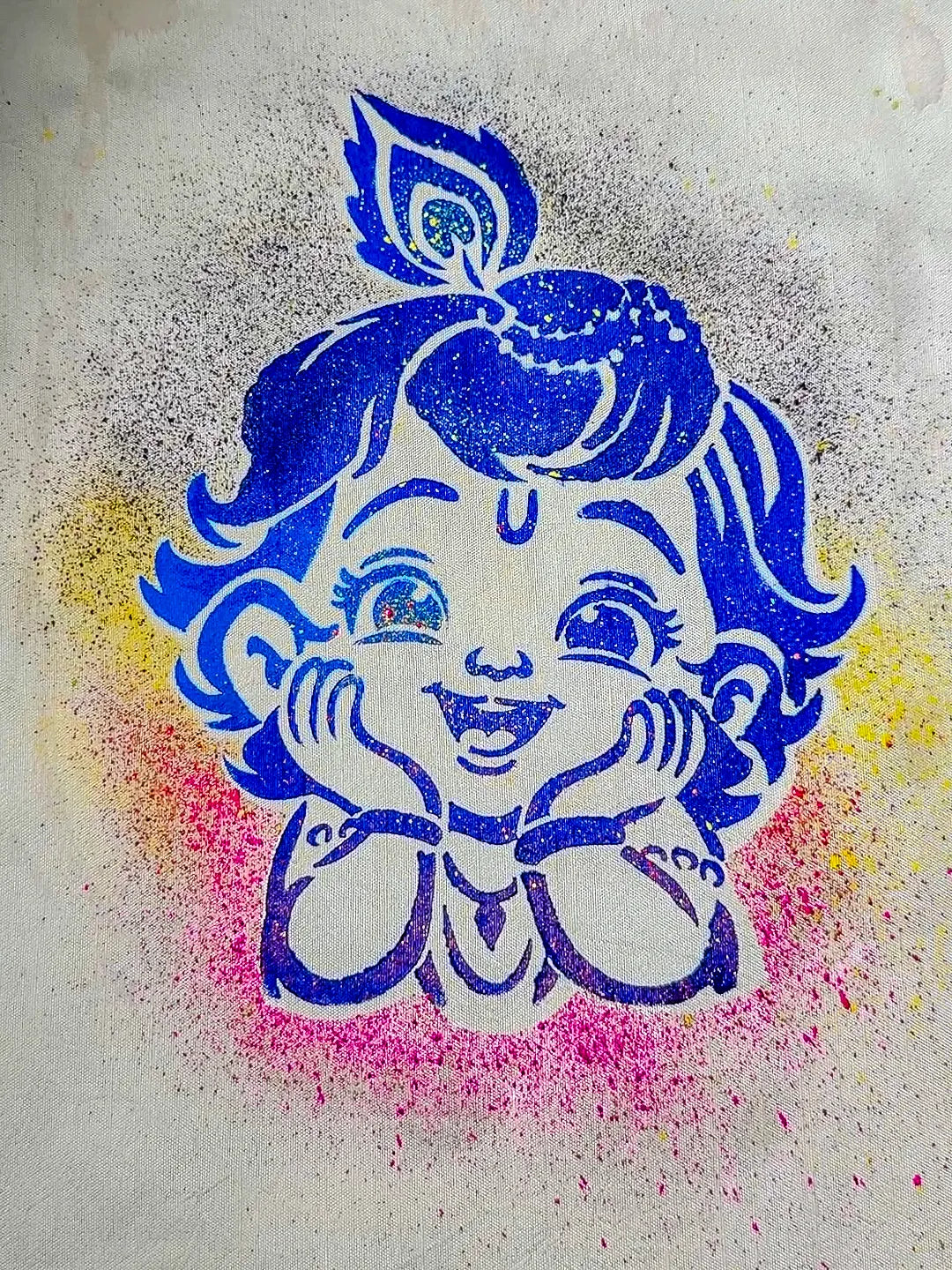 Laddu Gopal Motif