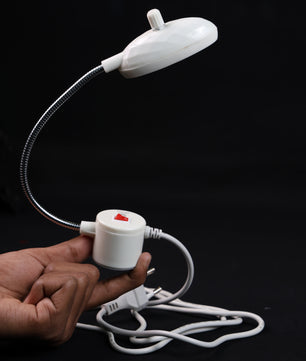 Magnetic LED Sewing Machine Light with Flexible Neck & Power Switch
