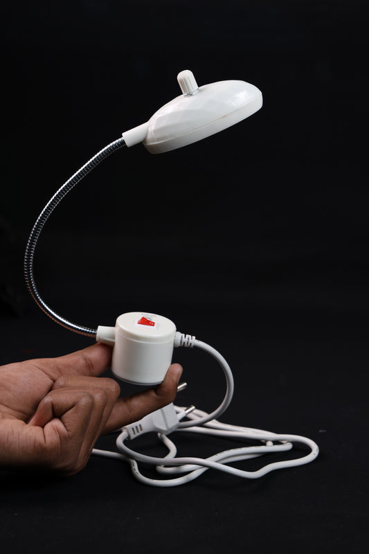 Magnetic LED Sewing Machine Light with Flexible Neck & Power Switch
