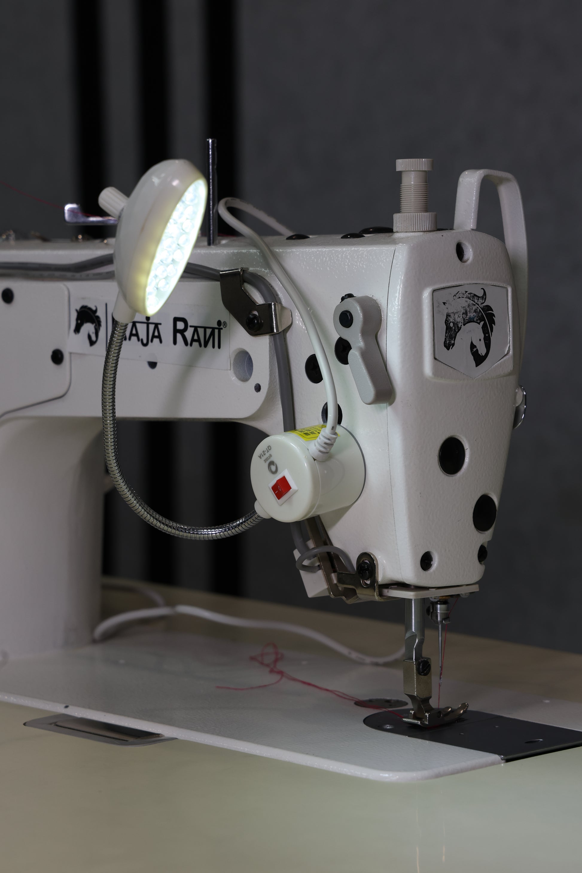 Magnetic LED Sewing Machine Light with Flexible Neck & Power Switch