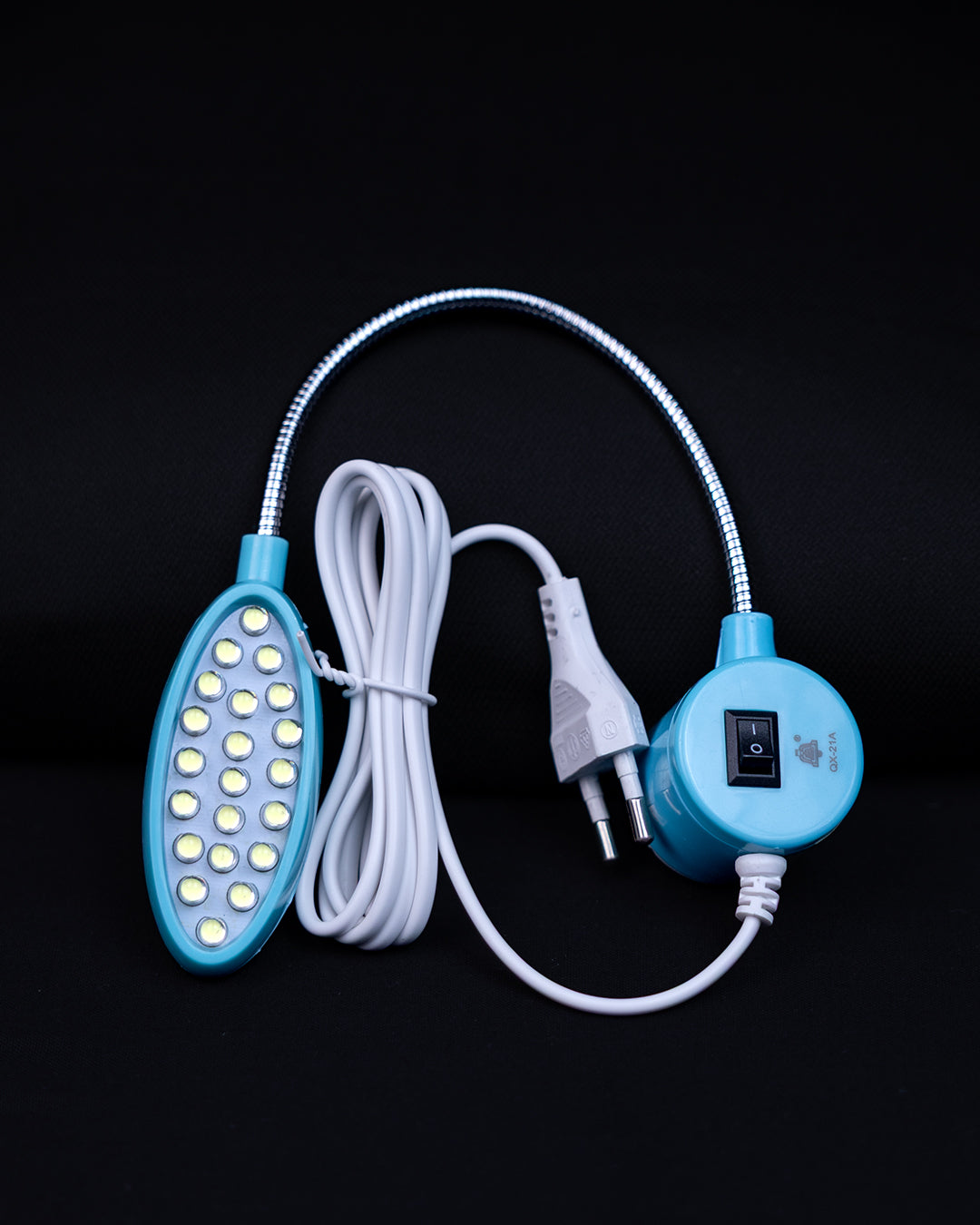 Magnetic LED Sewing Machine Light with Flexible Neck & Power Switch