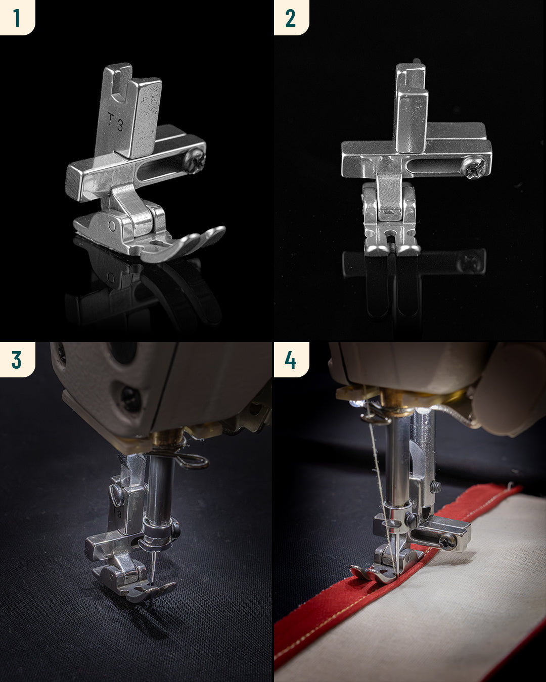 5 Piece Machine Presser Foot Set for Professional Sewing