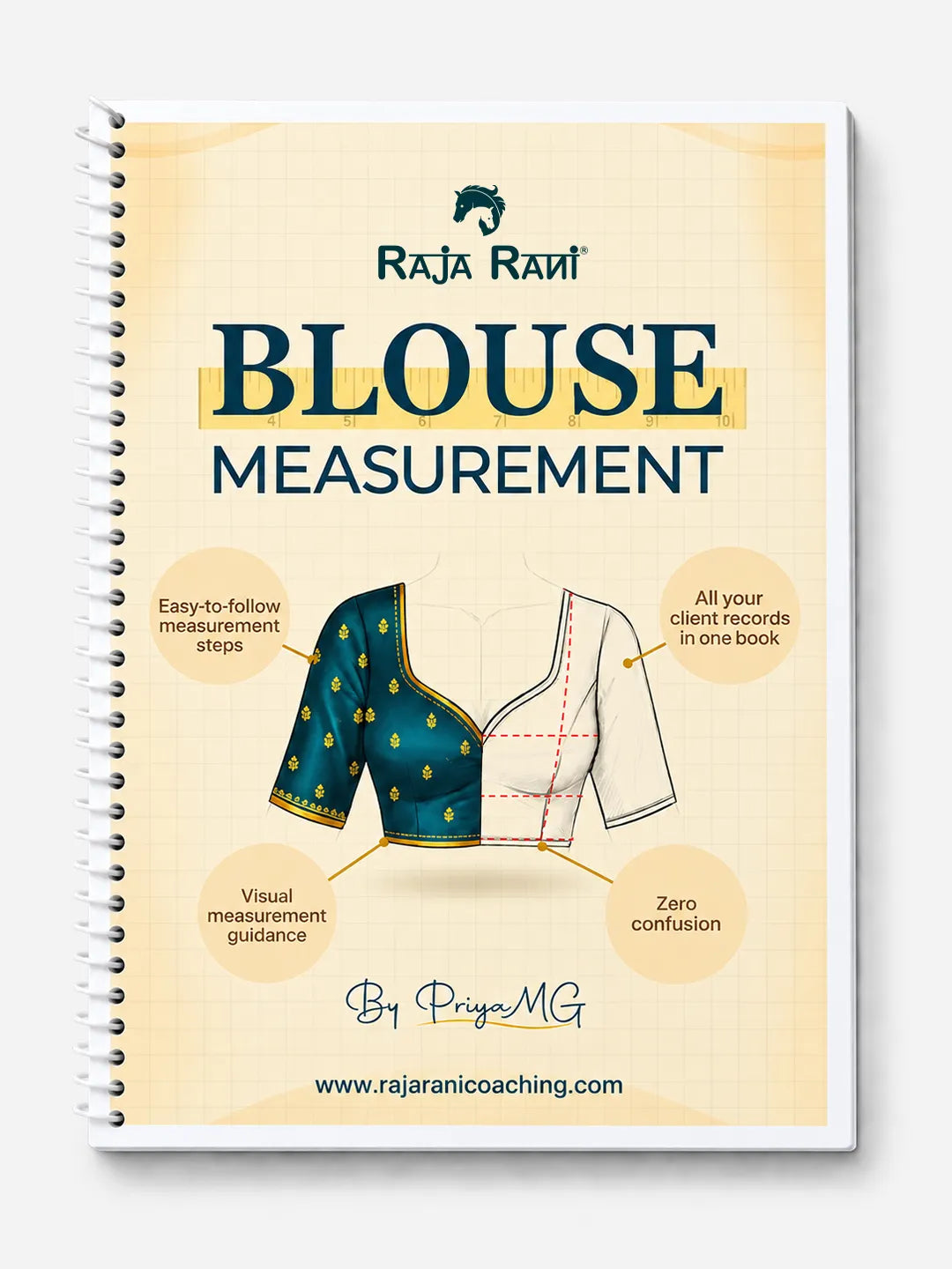 Blouse Measurement Book - A Complete Solution for Tailors & Designers