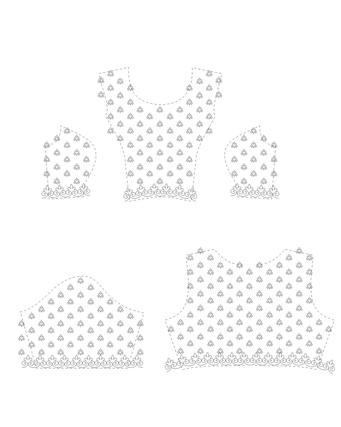 Veera Princess Both Pack Blouse