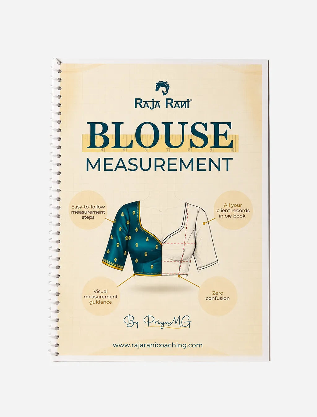 Blouse Measurement Book - A Complete Solution for Tailors & Designers