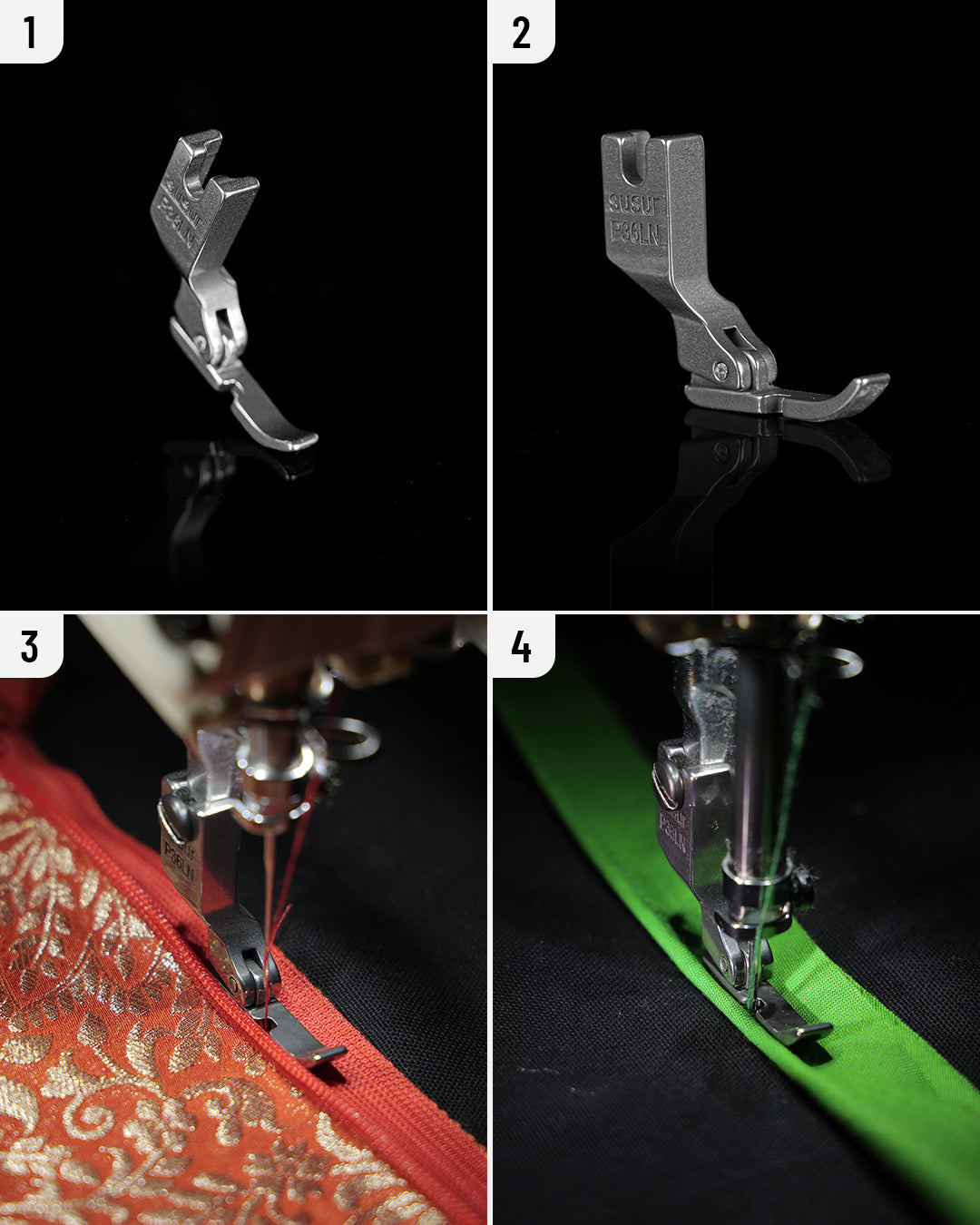 Presser Foot Set - 5 Essential Feet for Sewing