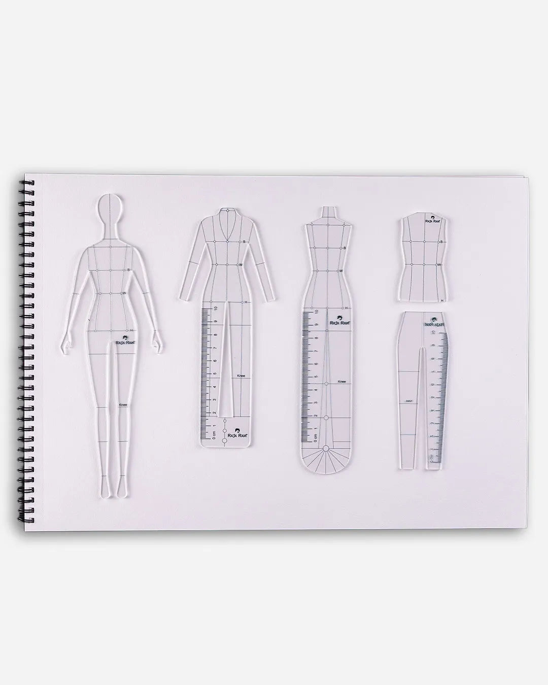 Premium Fashion Croqui Scale Set