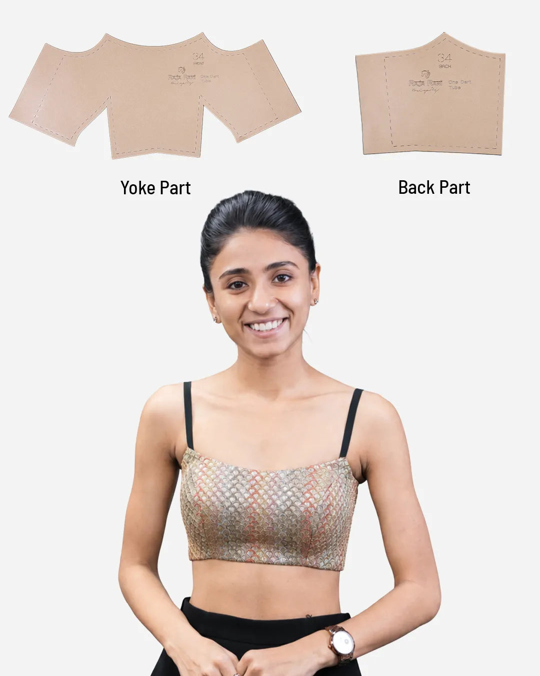 One Dart / Sleeveless Blouse Farma - Tube