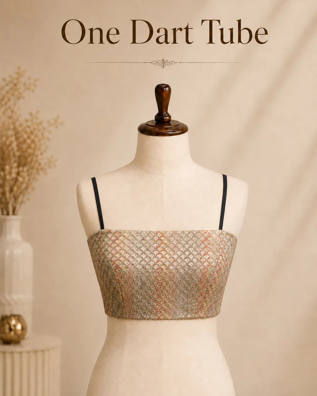 One Dart / Sleeveless Blouse Farma - Tube