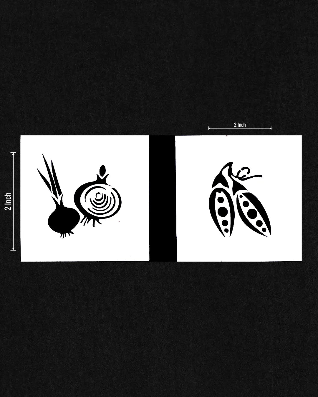 Vegetable Stencil