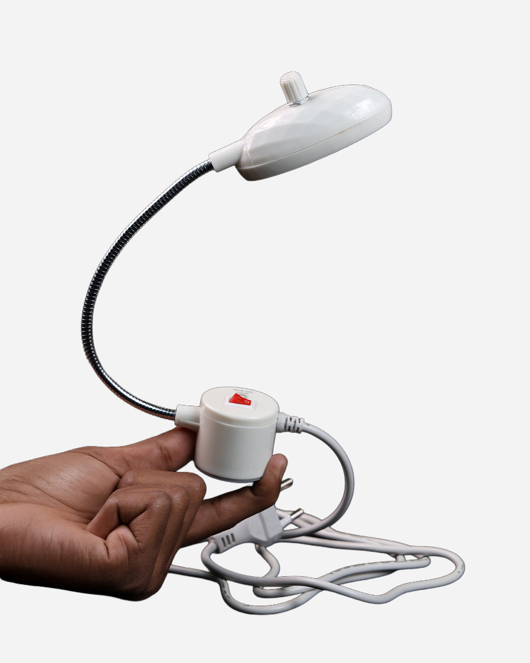 Magnetic LED Sewing Machine Light with Flexible Neck & Power Switch