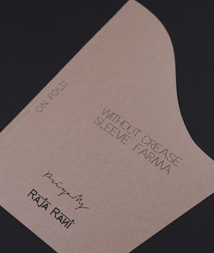 Regular Sleeve Farma & Without Crease Sleeve Farma