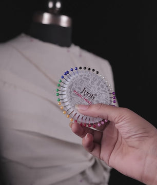 Coloured Pearl Head Pins (8 Colours)