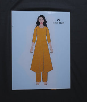 Kurti Stencil