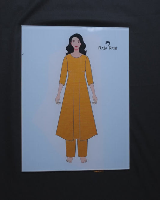 Kurti Stencil