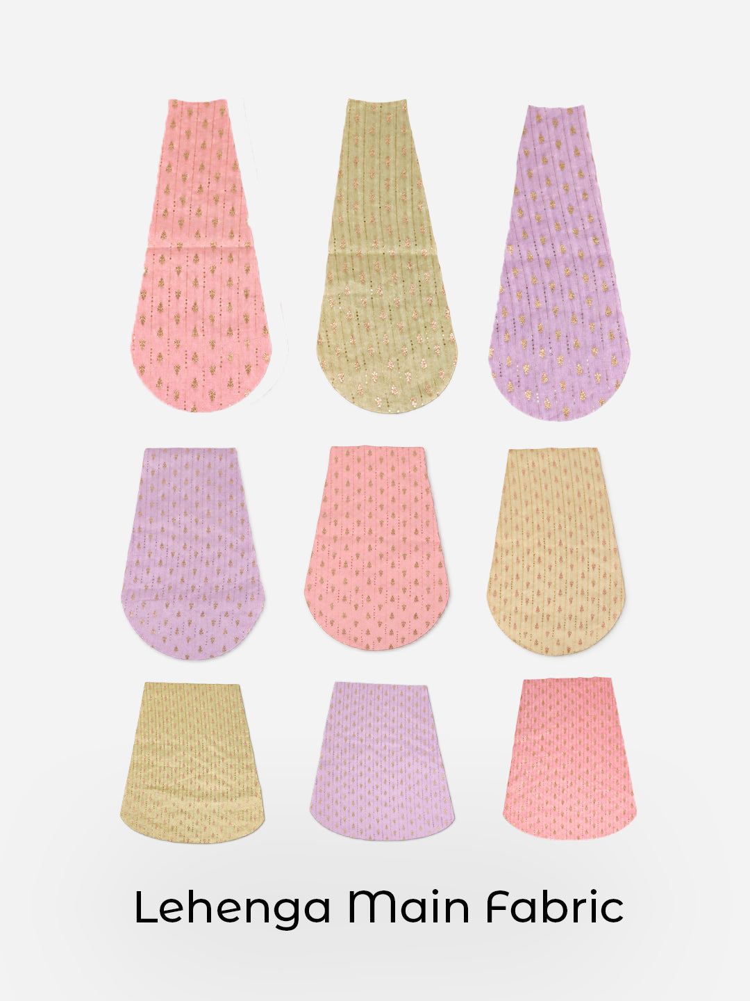 Candy Crush (Ready To Stitch Lehenga)