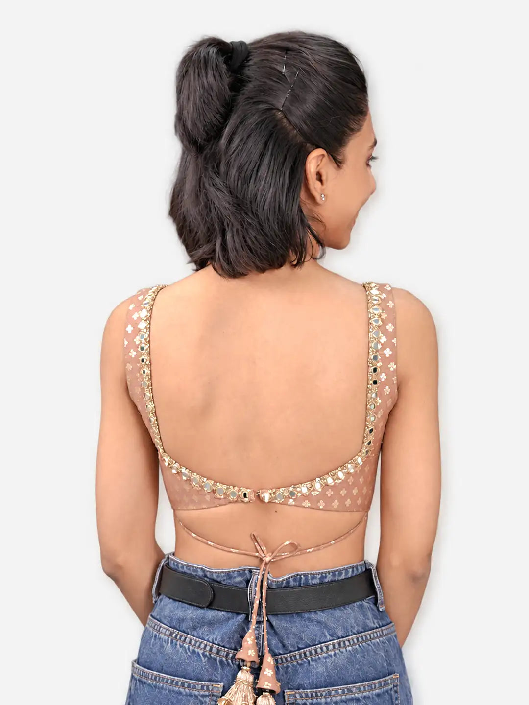 Princess Cut Blouse Farma - Front V Leaf - Dual Back (Pack & Deep)